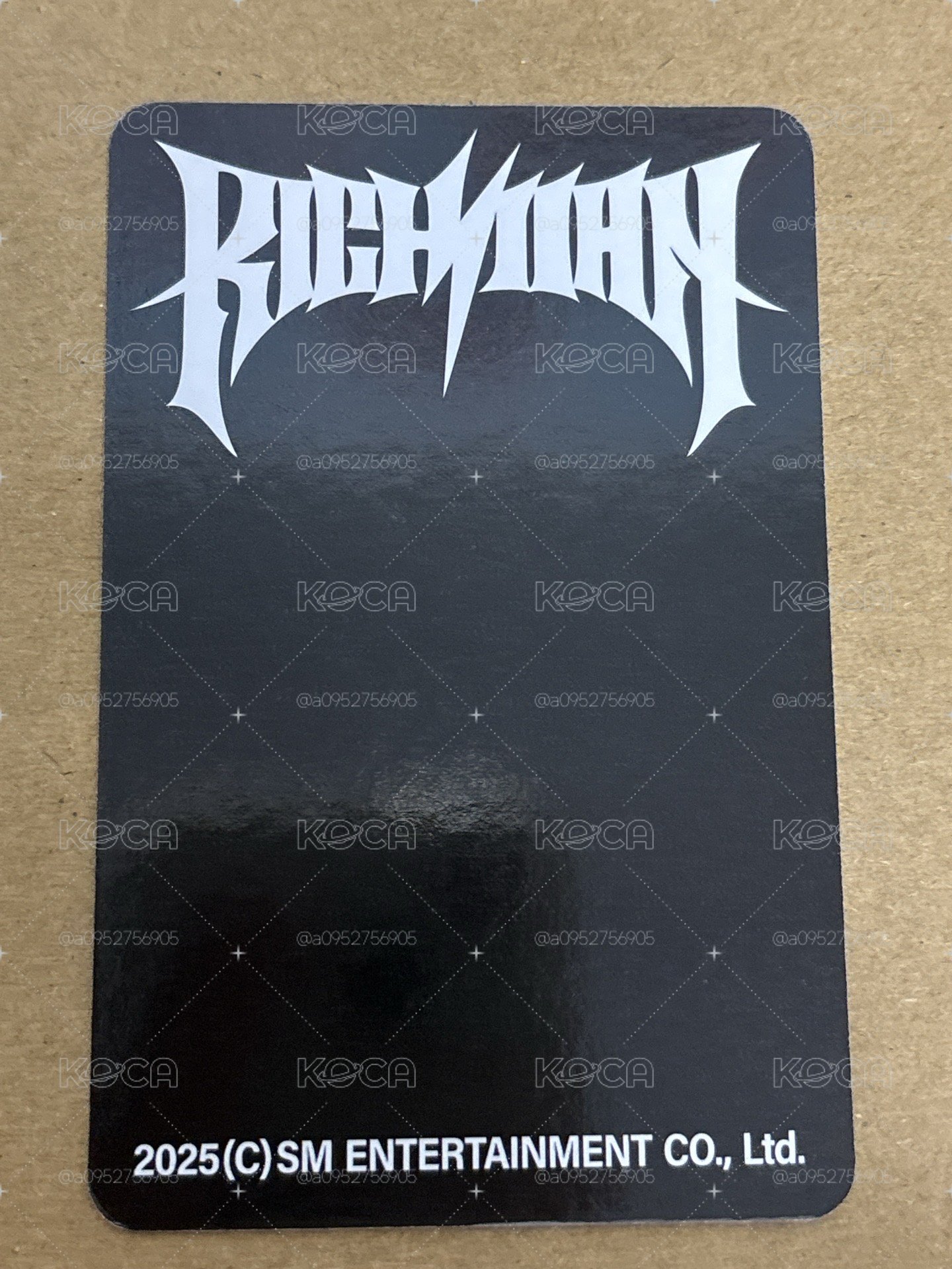 Rich Man 隨機卡 快閃B版官拍 冬