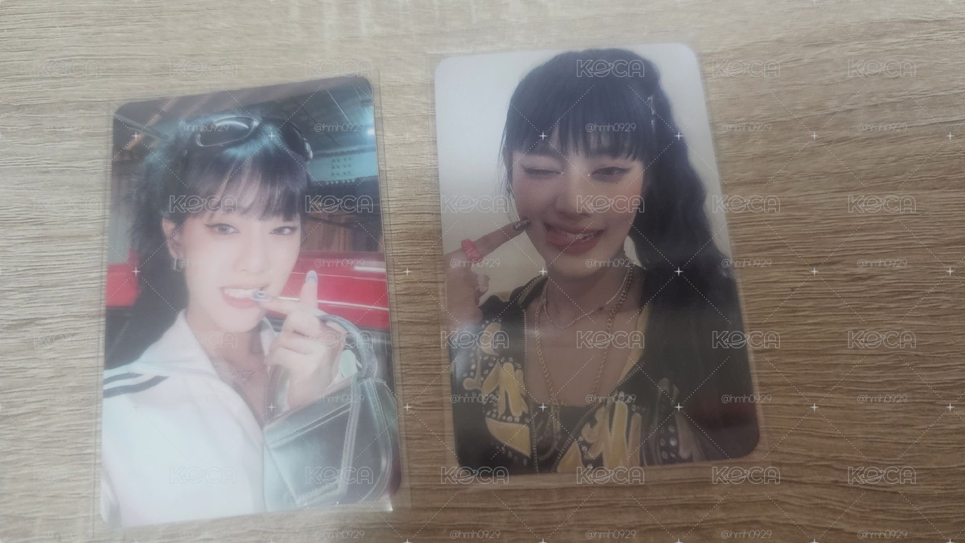 idle minnie 特典卡 吐舌妮