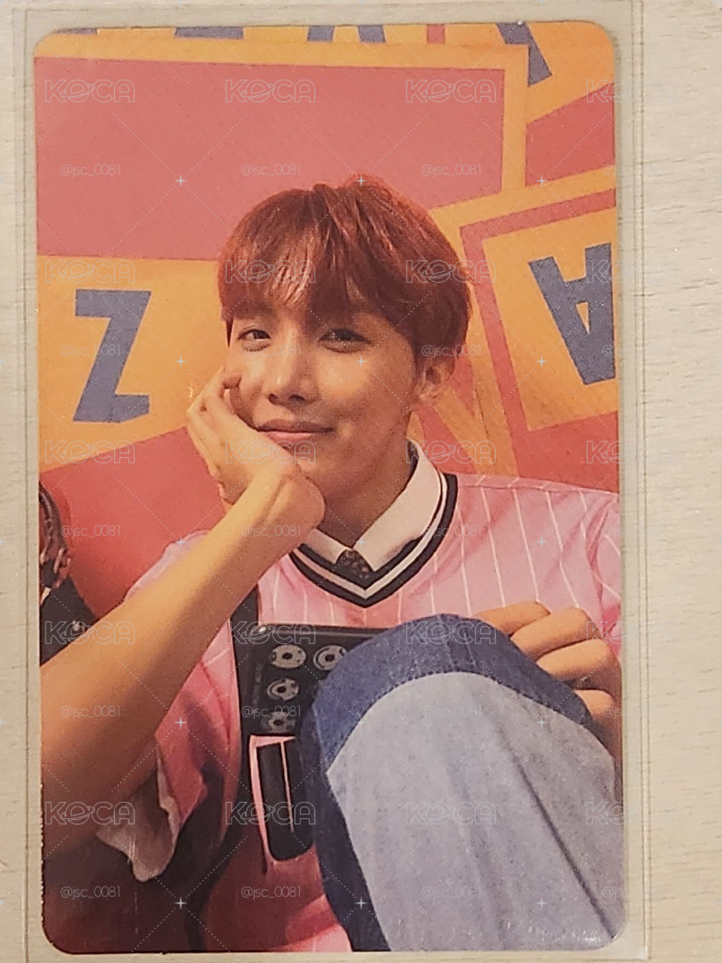 J-Hope 號錫 LY承 ver.E 專輯卡 