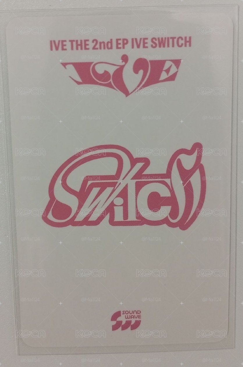 IVE SWITCH sw 幸運卡 2.0ver.B