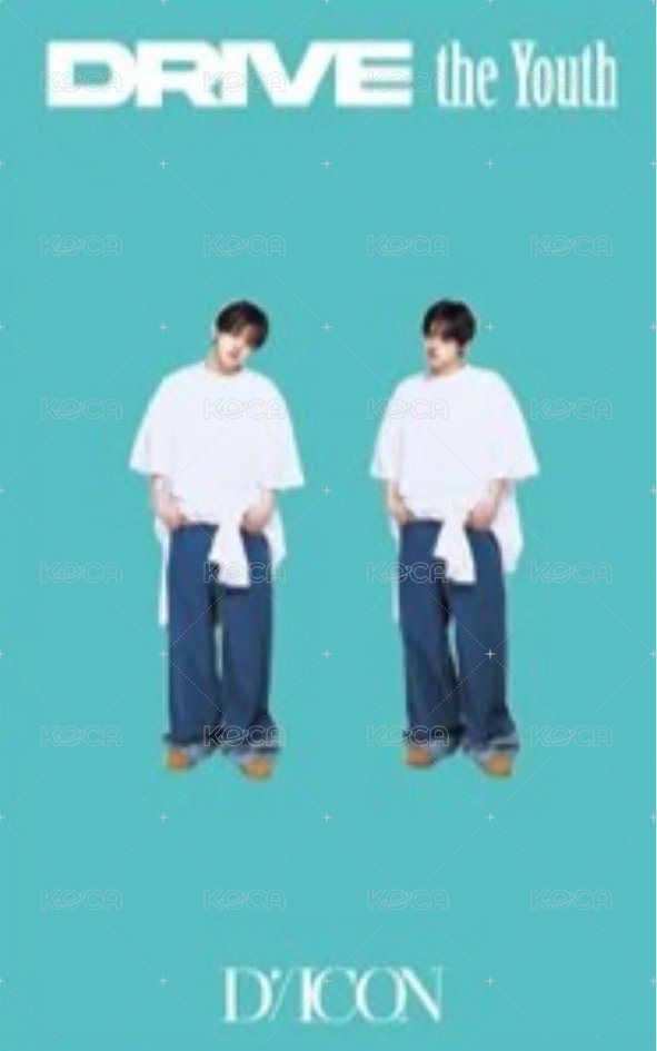 D'ICON快閃店 VER. A 周邊卡  背面