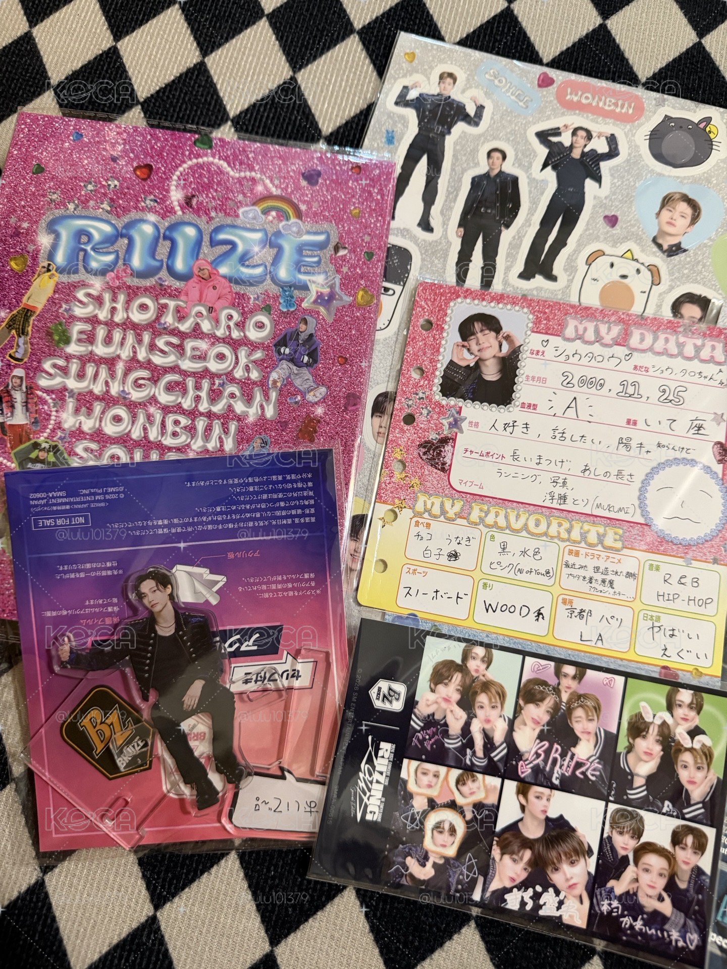 RIIZE 日會特別kit會員禮
