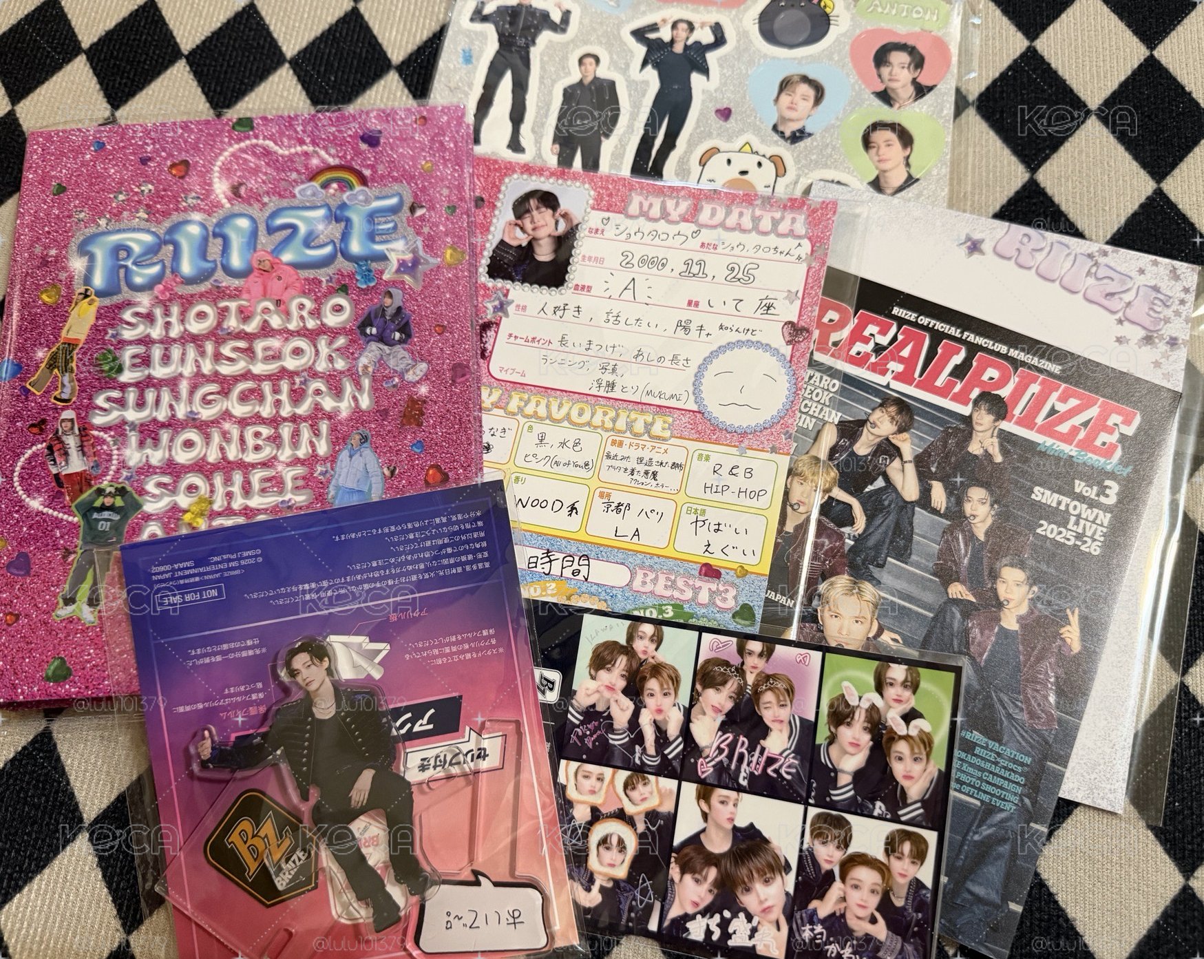 RIIZE 日會特別kit會員禮