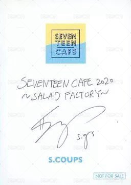 20’夏季CAFE 入場卡 / 場限卡  背面