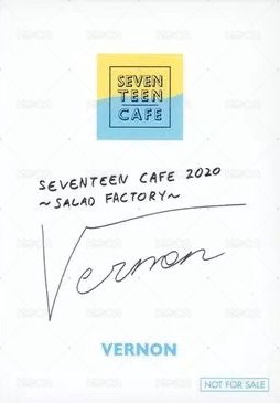 20’夏季CAFE 入場卡 / 場限卡  背面