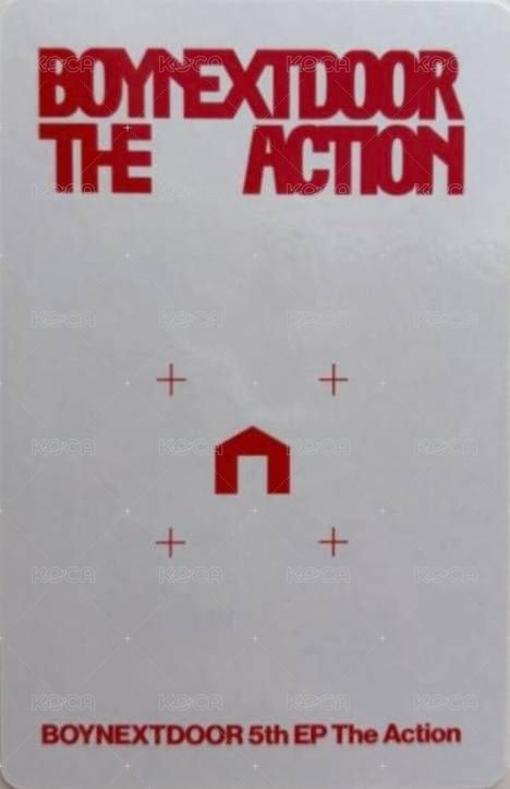 The Action yzy 線下4.0 廣州 簽售卡  背面
