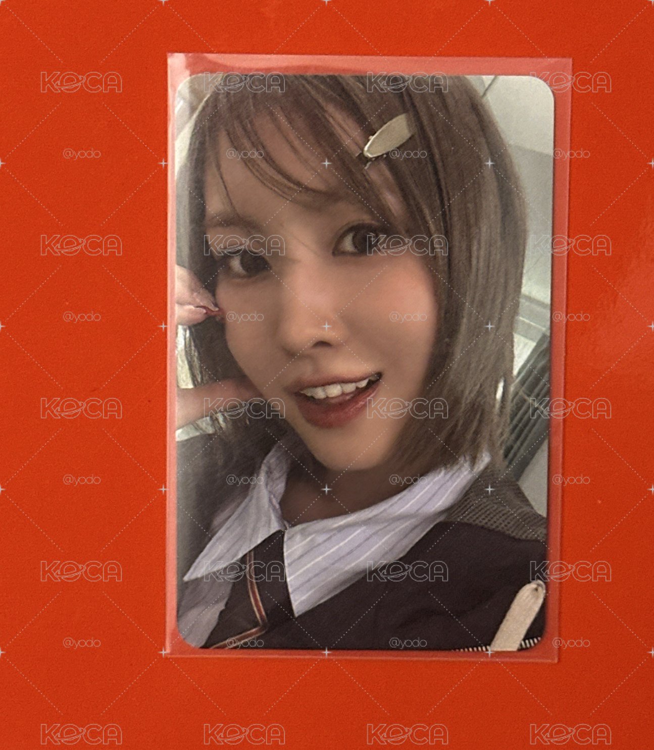 短髮愛心桃