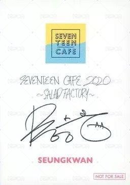 20’夏季CAFE 入場卡 / 場限卡  背面