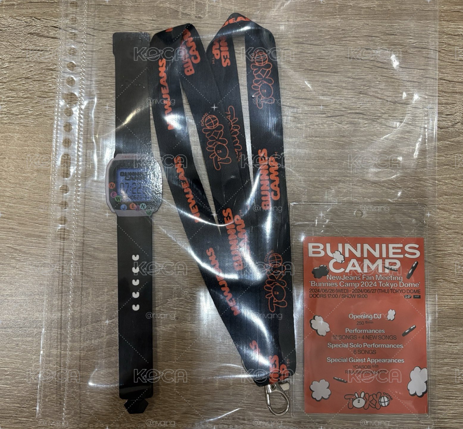 NewJeans Bunnies Camp 2024 Tokyo Dome 東蛋 入場禮