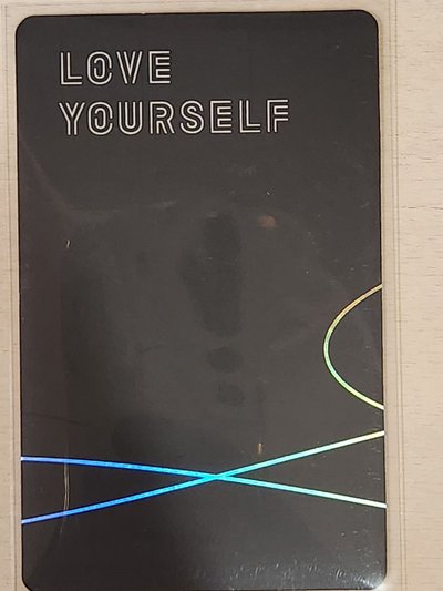SUGA 玧其 LY轉ver.Y 專輯卡