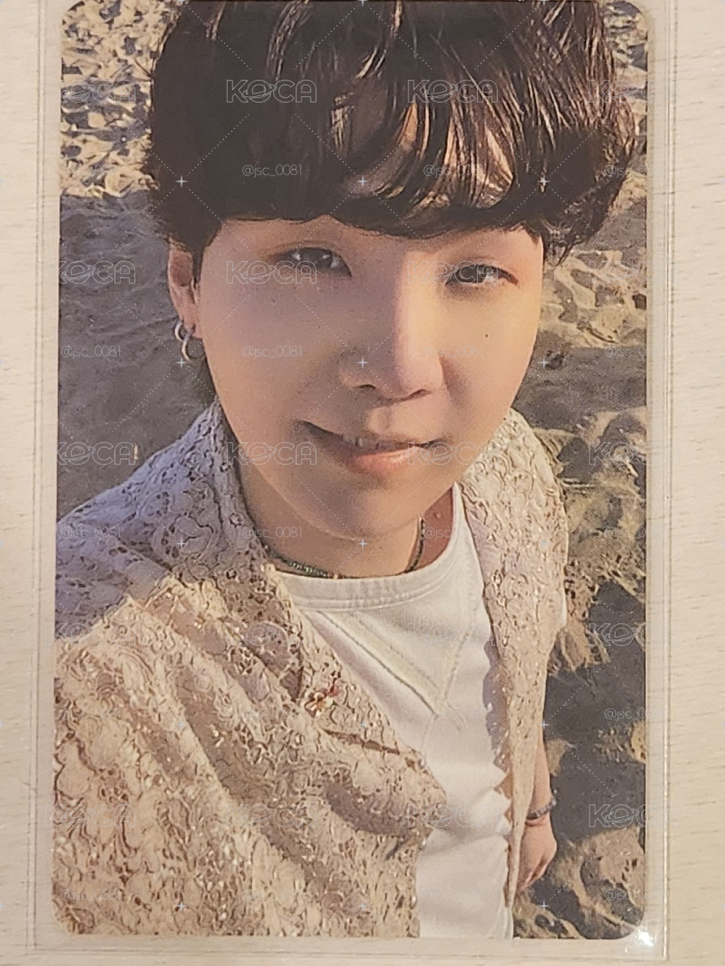 SUGA 玧其 Better Peach版 專輯卡