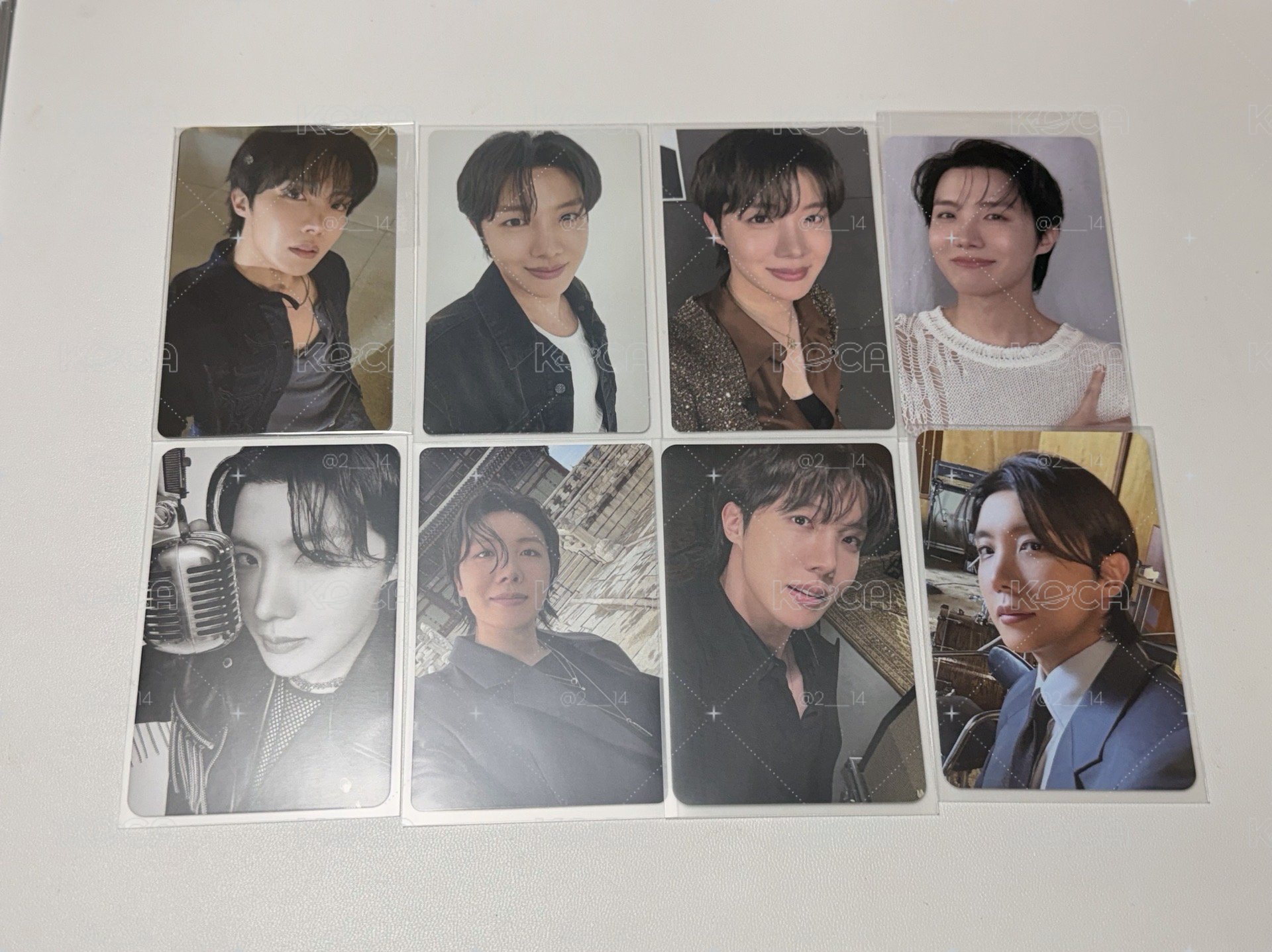 J-HOPE 號錫專卡 特典卡 粽卡