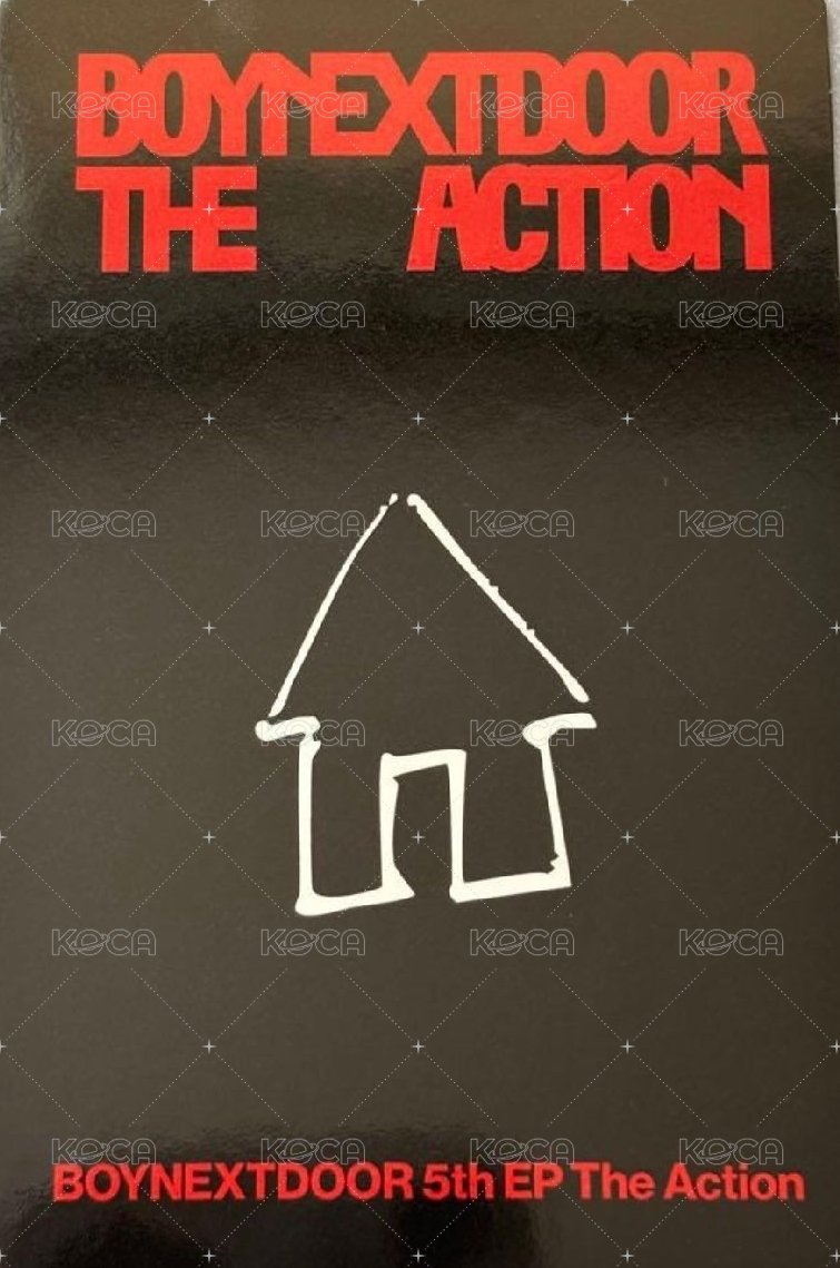 The Action yzy 線下1.0 北京 簽售卡  背面