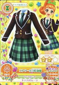 FANBOOK/書籍類 雜誌卡 學院制服