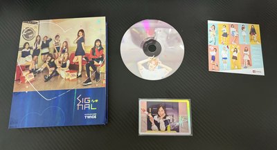 Twice 迷四 Signal 藍版 專輯組合