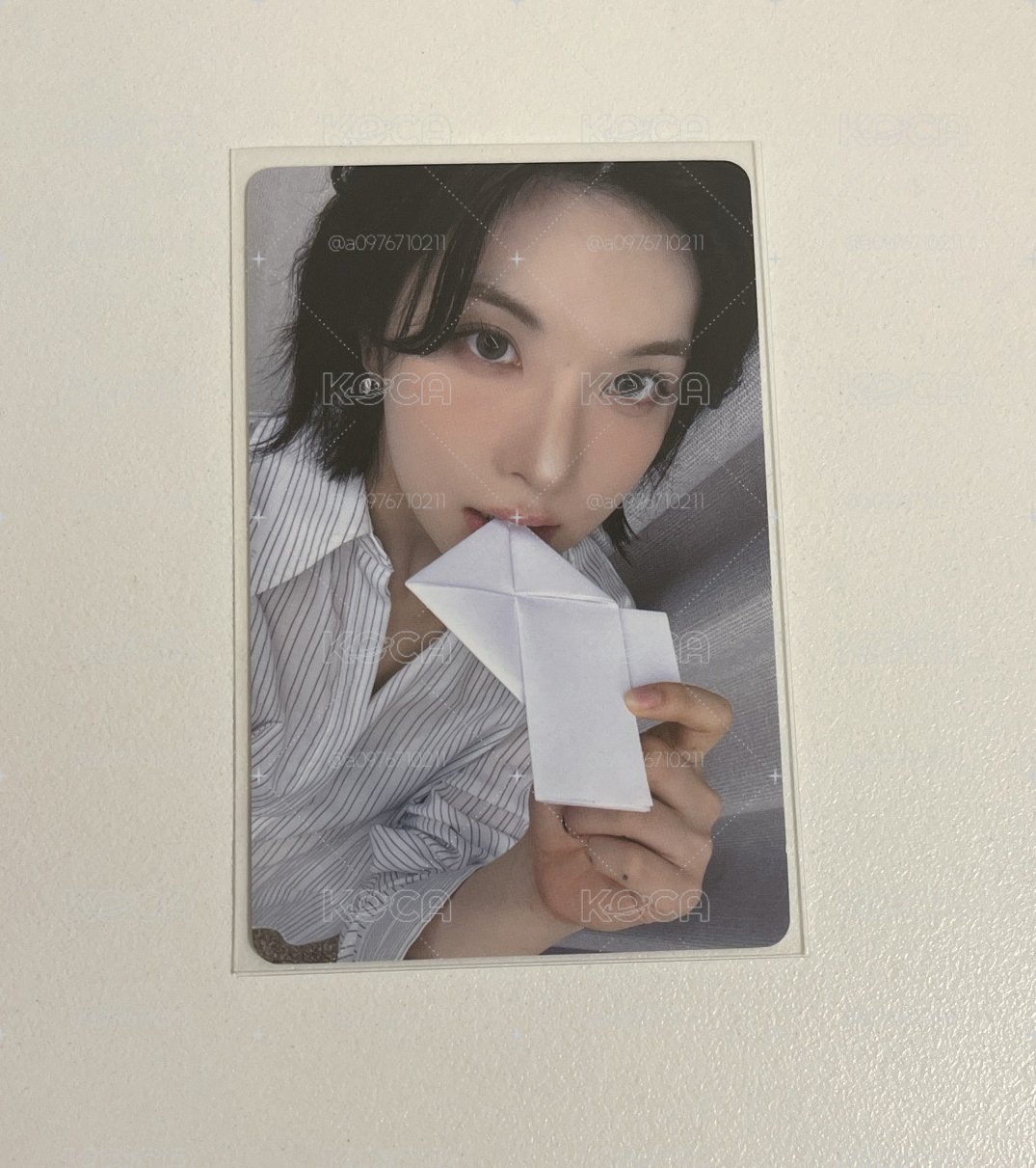 KMS告白小紙條 中文卡背 裴