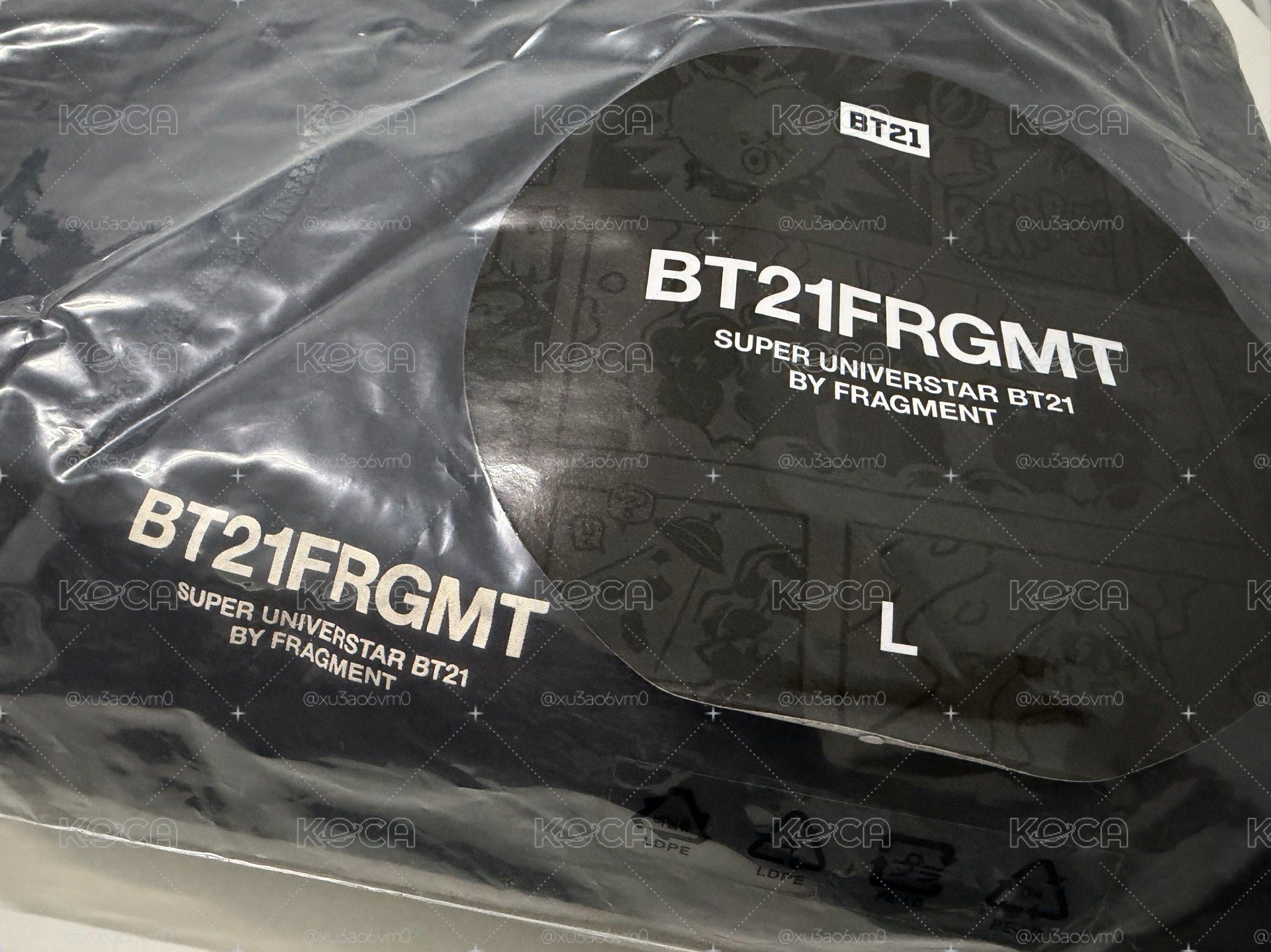 BT21 x Fragment 外套 L號
