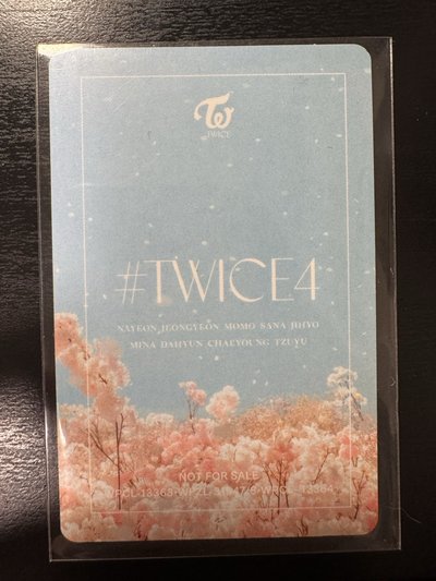 多賢 #TWICE4 擊掌卡