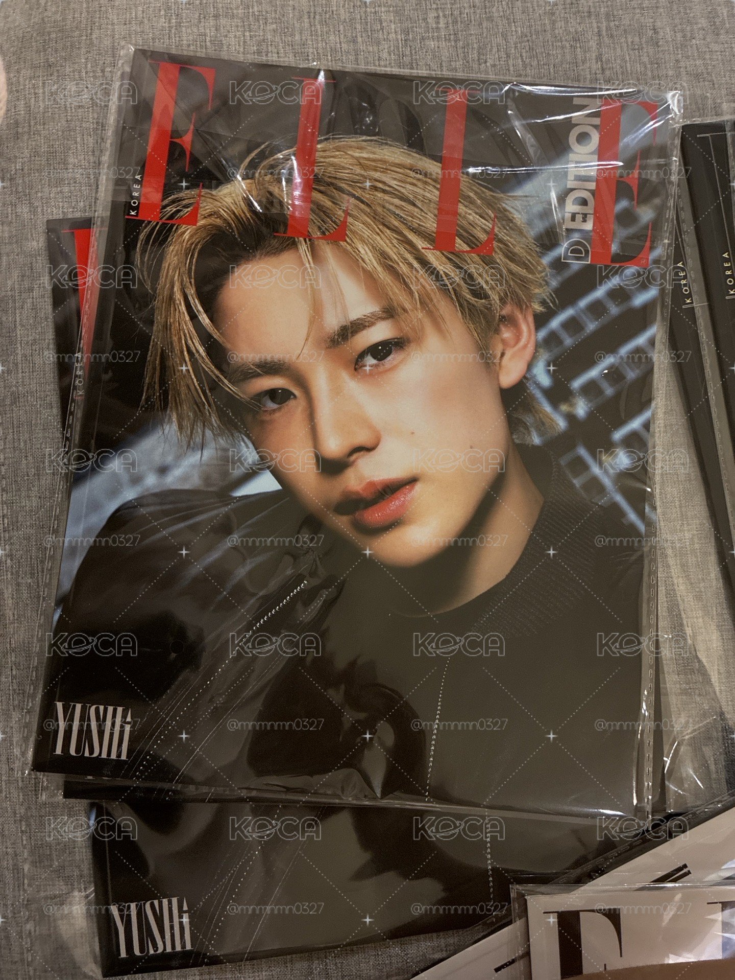 NCT WISH ELLE雜誌 附錄