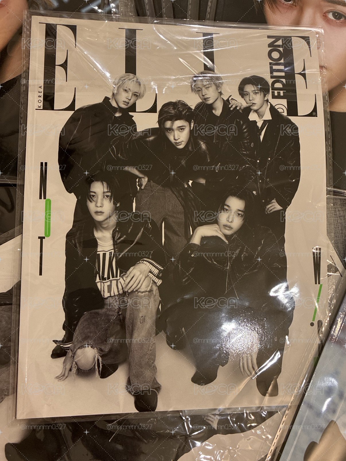 NCT WISH ELLE雜誌 附錄