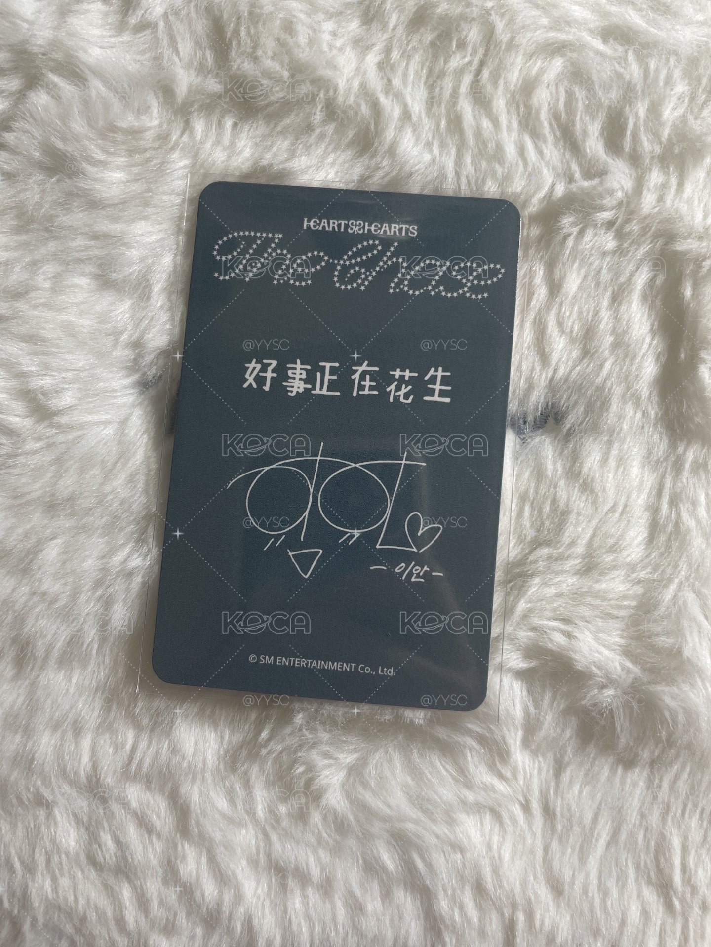 IAN 中文卡背 單一 sr 3.0 簽售卡 