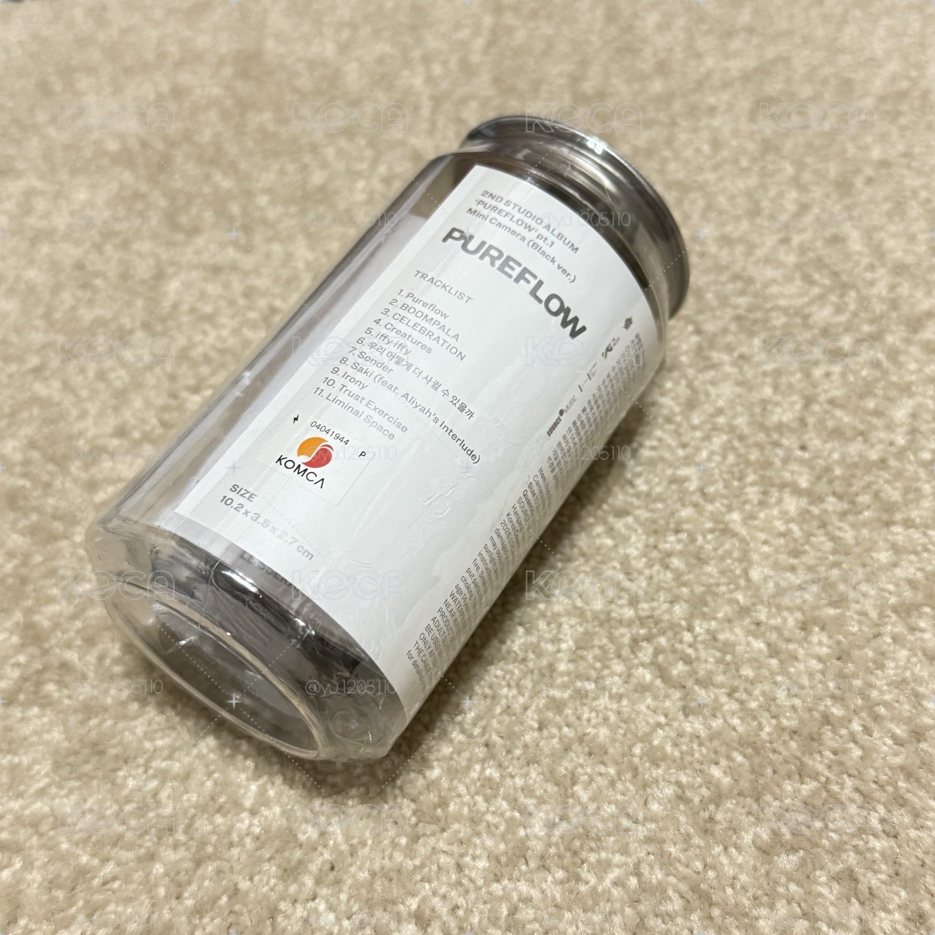 PUREFLOW 迷你相機專黑版