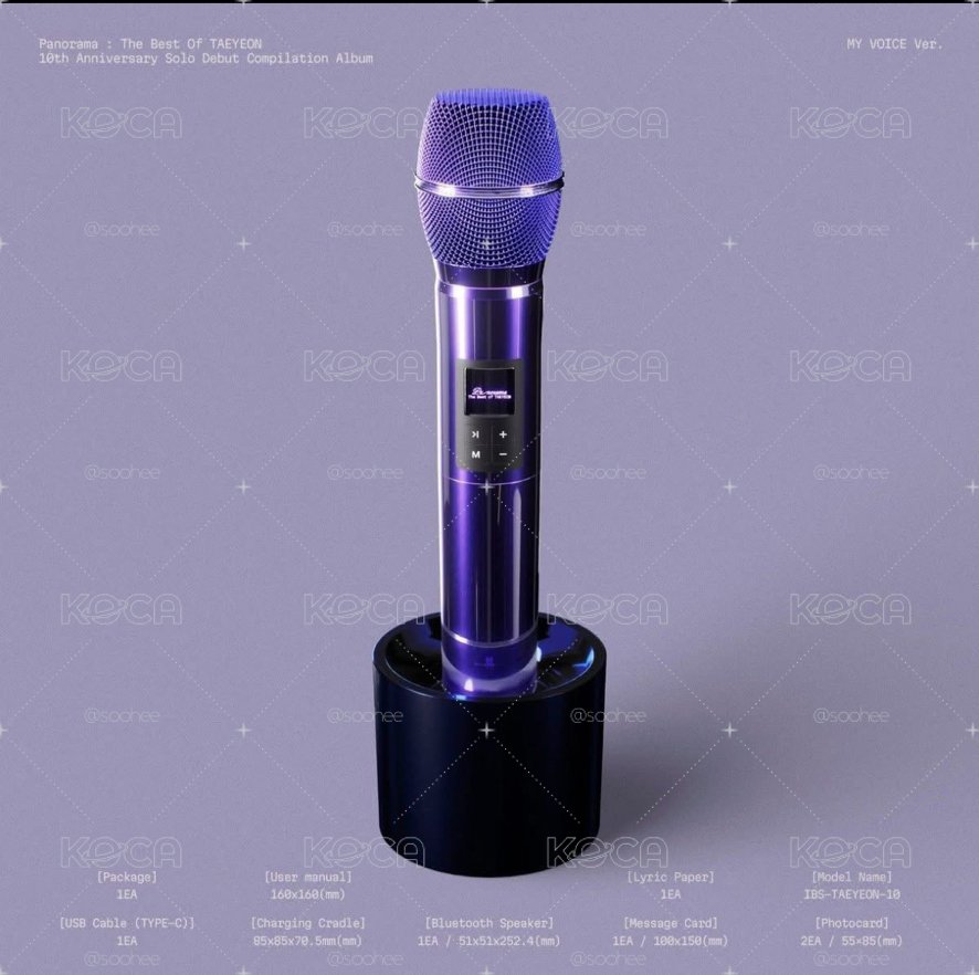 Taeyeon 泰妍 10週年精選 專輯 MY VOICE Ver.