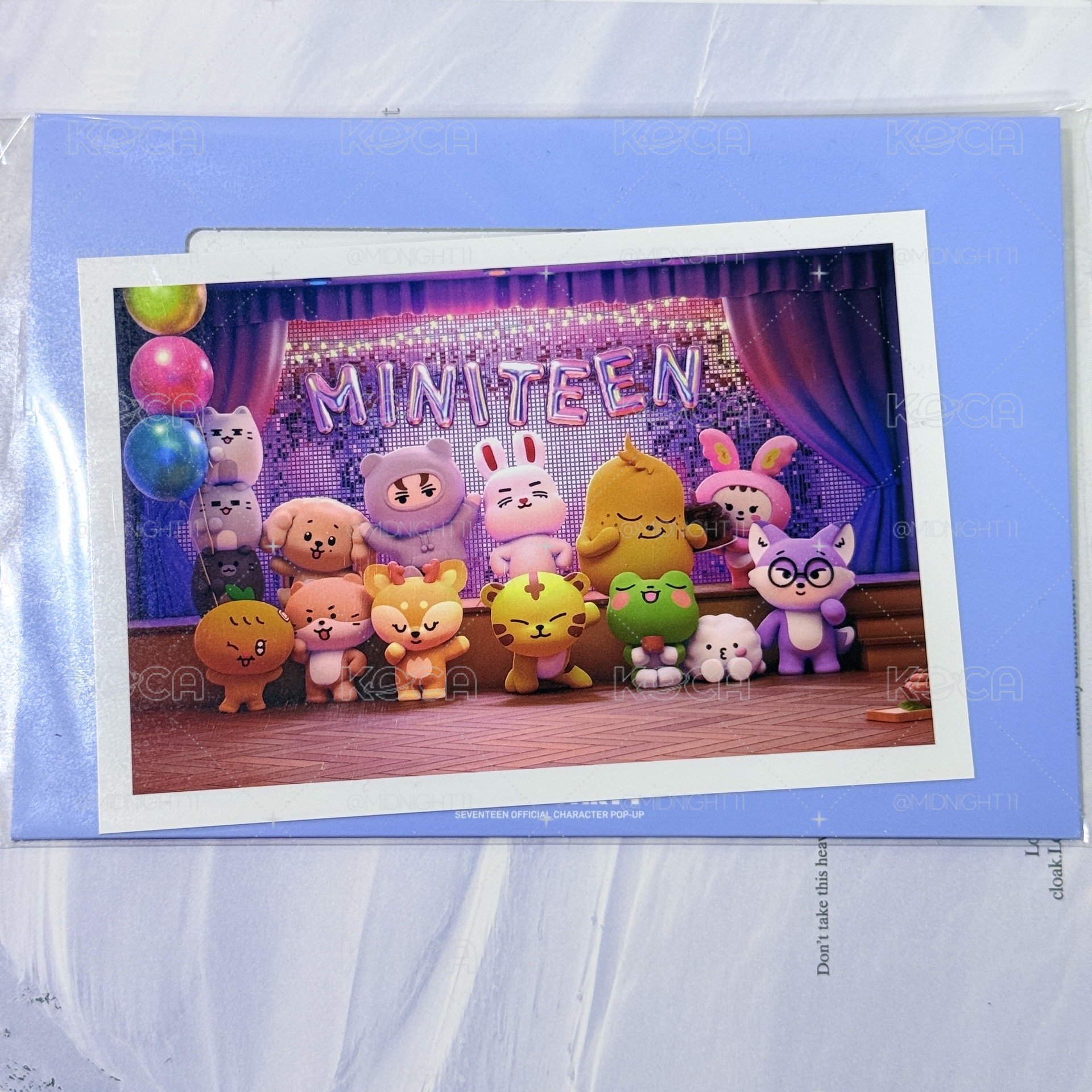 MINITEEN快閃 相框/入場特典