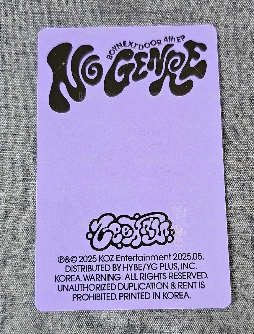 BOYNEXTDOOR "No Genre" LEEHAN 