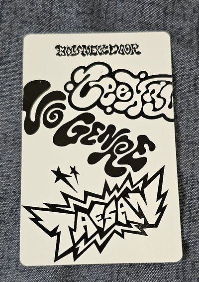 BOYNEXTDOOR "No Genre" LEEHAN & TAESAN 雙人卡