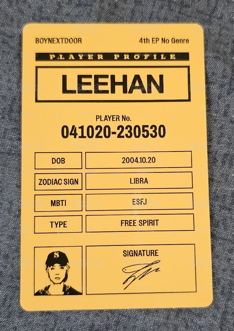 BOYNEXTDOOR "No Genre" JAEHYUN 