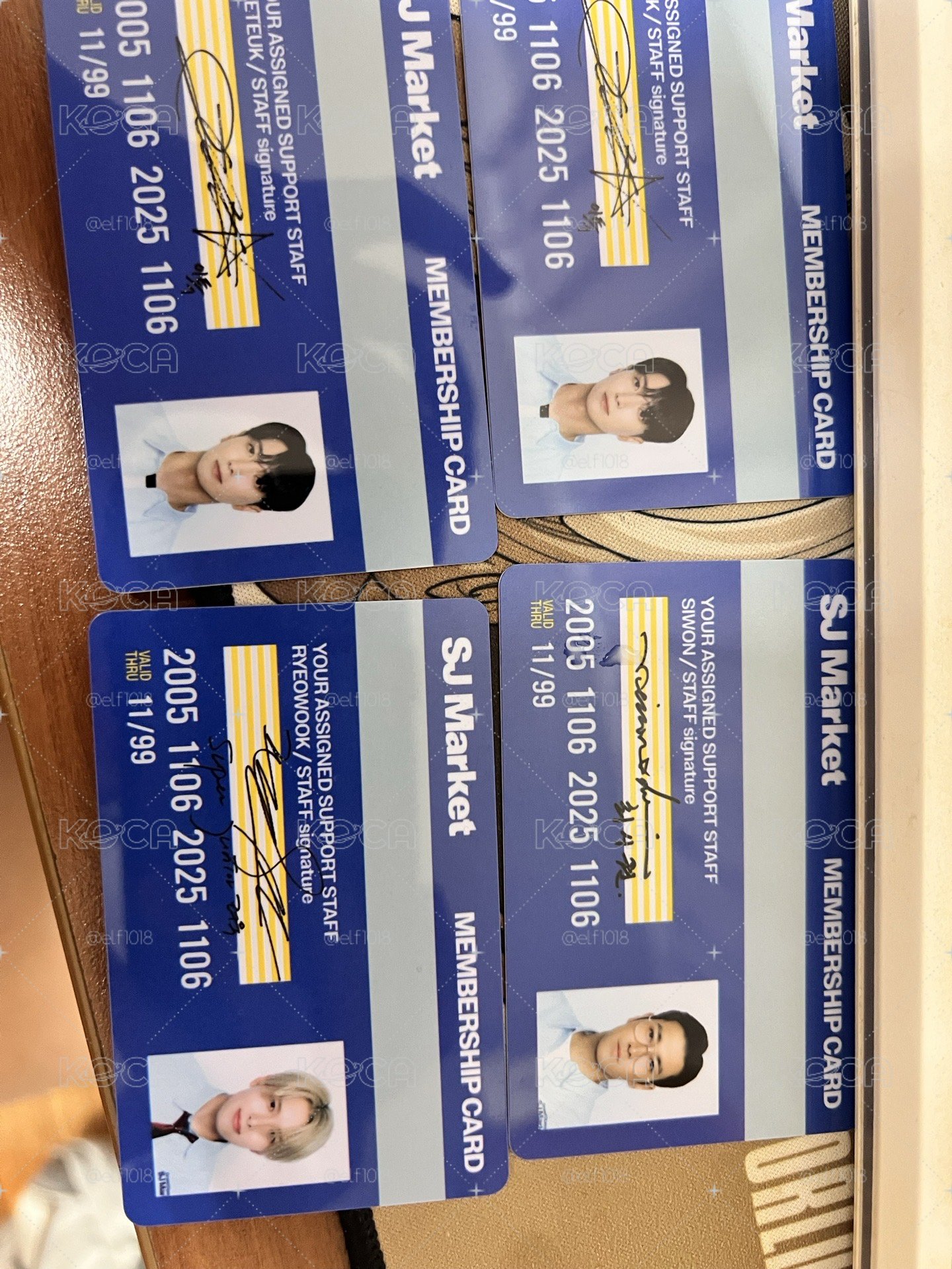 SJ MARKET 入場卡