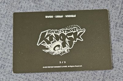 BOYNEXTDOOR Knock On Vol.1 巡迴演唱會RIWOO & LEEHAN & WOONHAK 