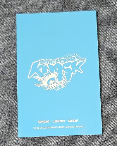 BOYNEXTDOOR Knock On Vol.1 巡迴演唱會JAEHYUN & SUNGHO & TAESAN 