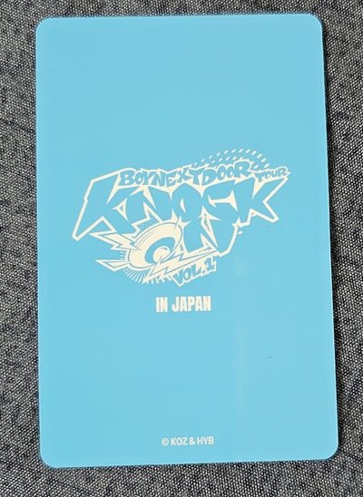 BOYNEXTDOOR Knock On Vol.1 巡迴演唱會JAEHYUN