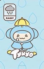 MIGHTEEZ 周邊卡 WEATHER FAIRY 背面