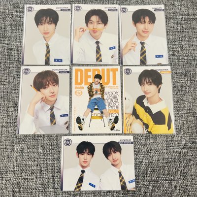 KickFlip 2025 K-POP ROOKIE TELECA 7張合售