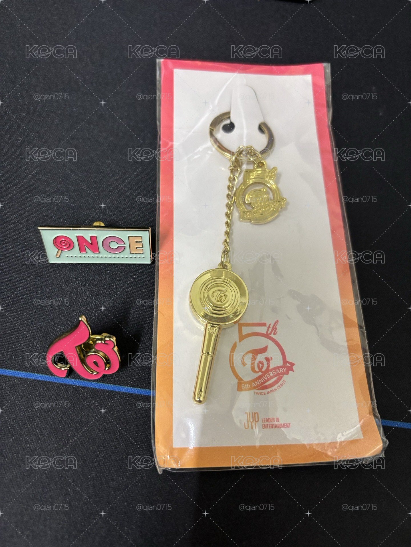 once japan 五週年會員禮 