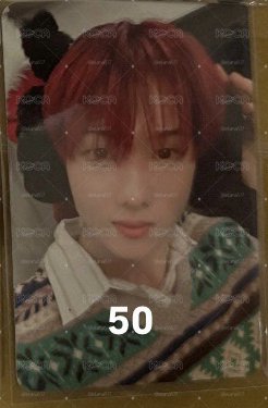 NCT Jisung 志晟 2022聖誕週邊隨機卡