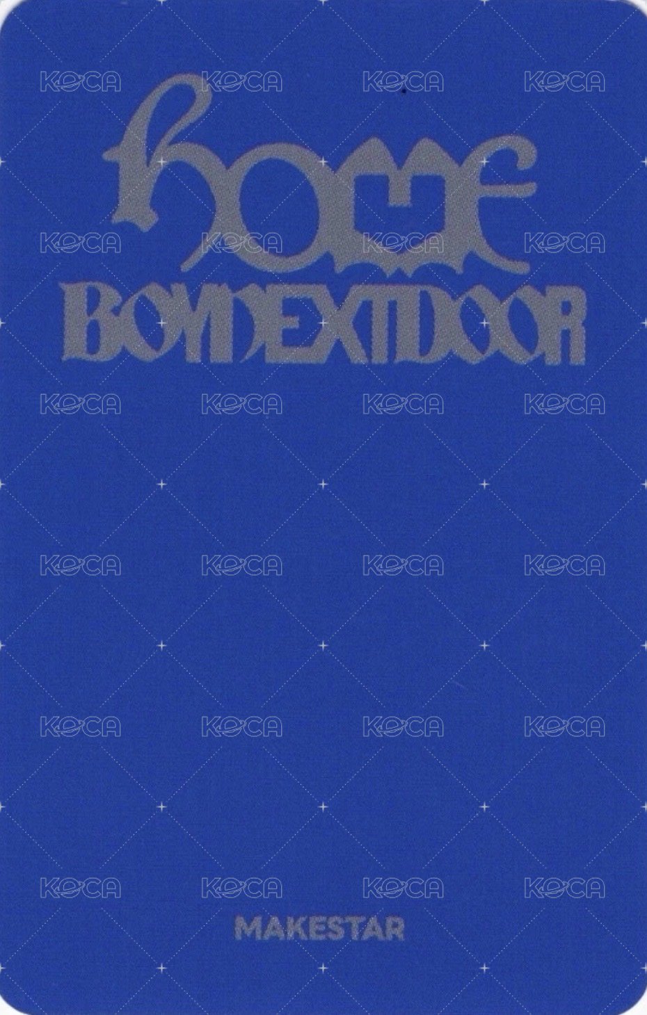 HOME ms 特典卡  背面