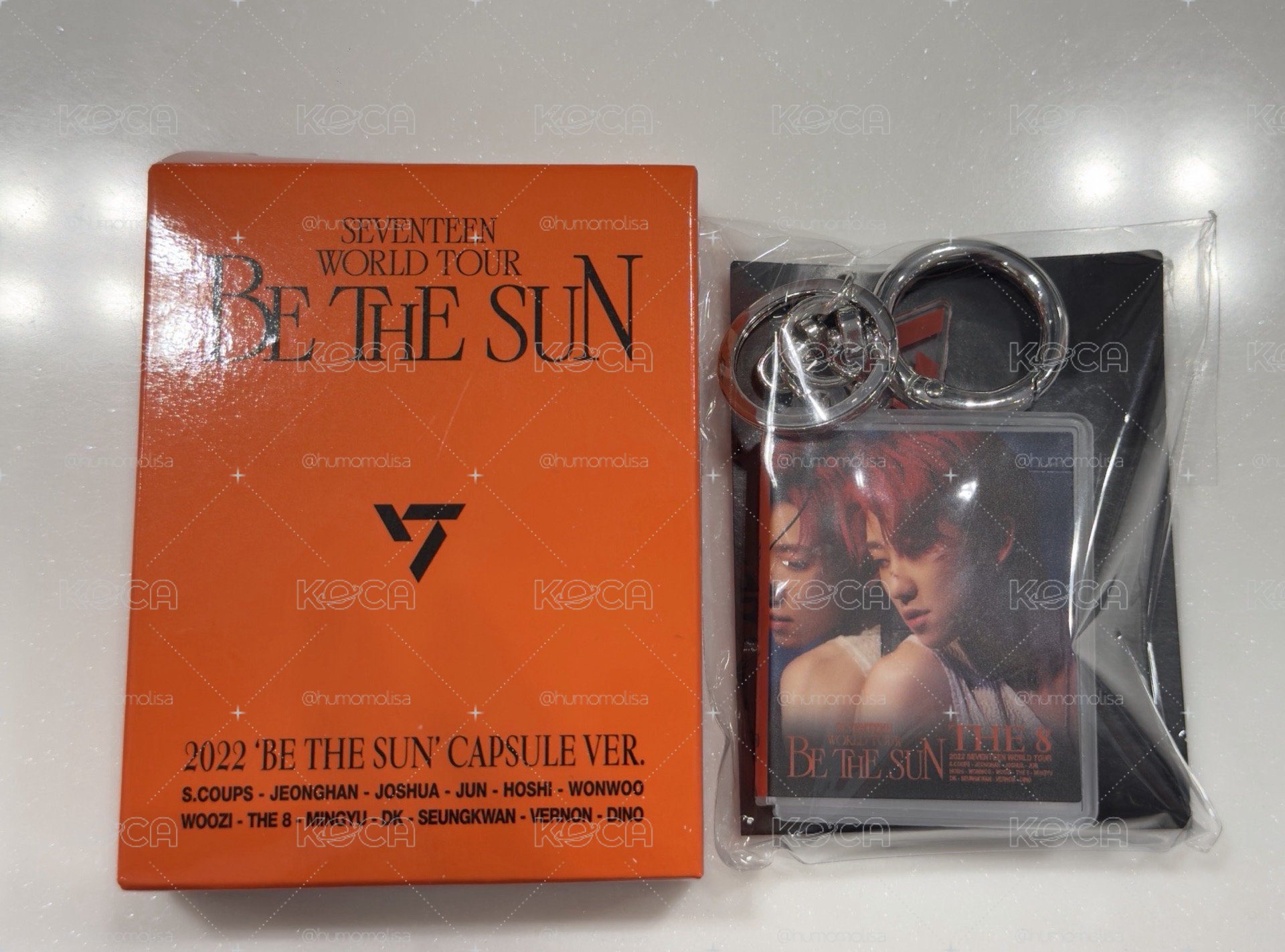 'BE THE SUN' CAPSULE Ver. 吊飾 SEVENTEEN DIGITAL CODE-The8