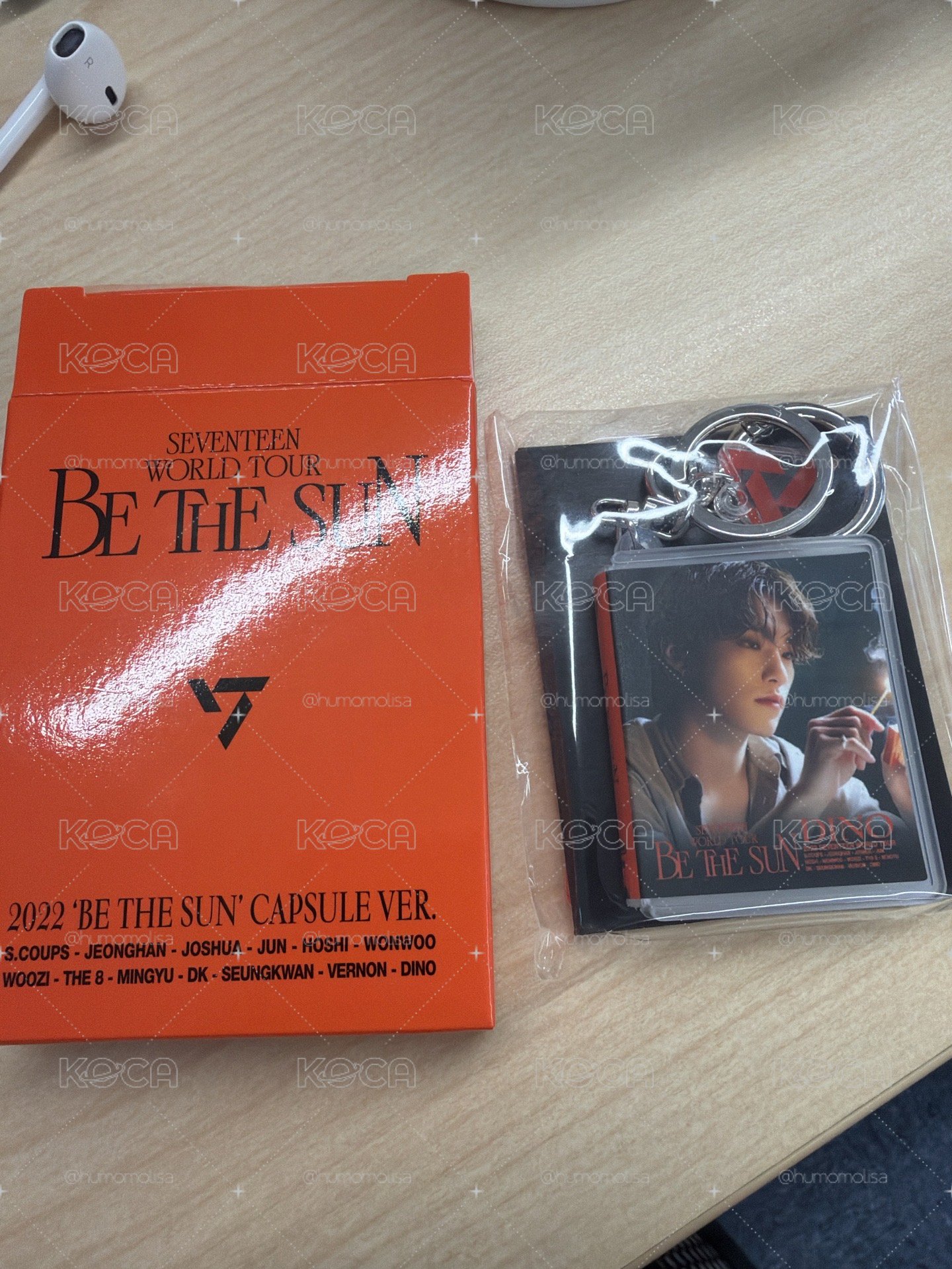 'BE THE SUN' CAPSULE Ver. 吊飾 SEVENTEEN DIGITAL CODE-Dino