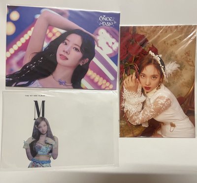 TWICE 明信片 貼紙