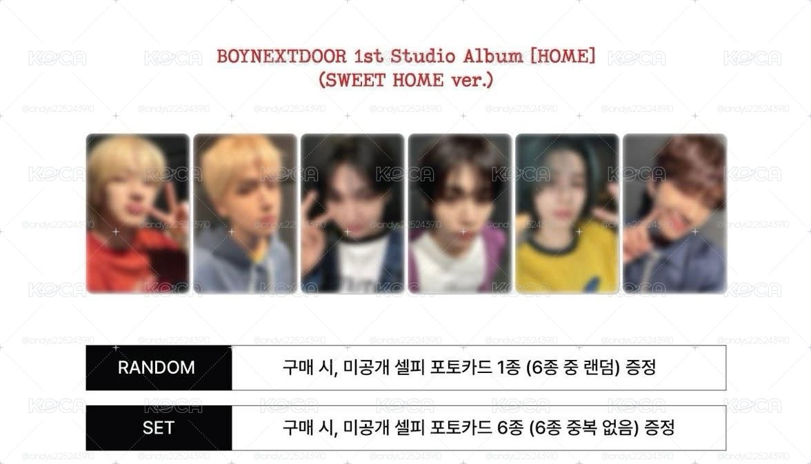 boynextdoor 龍山快閃幸運卡成淏雲鶴