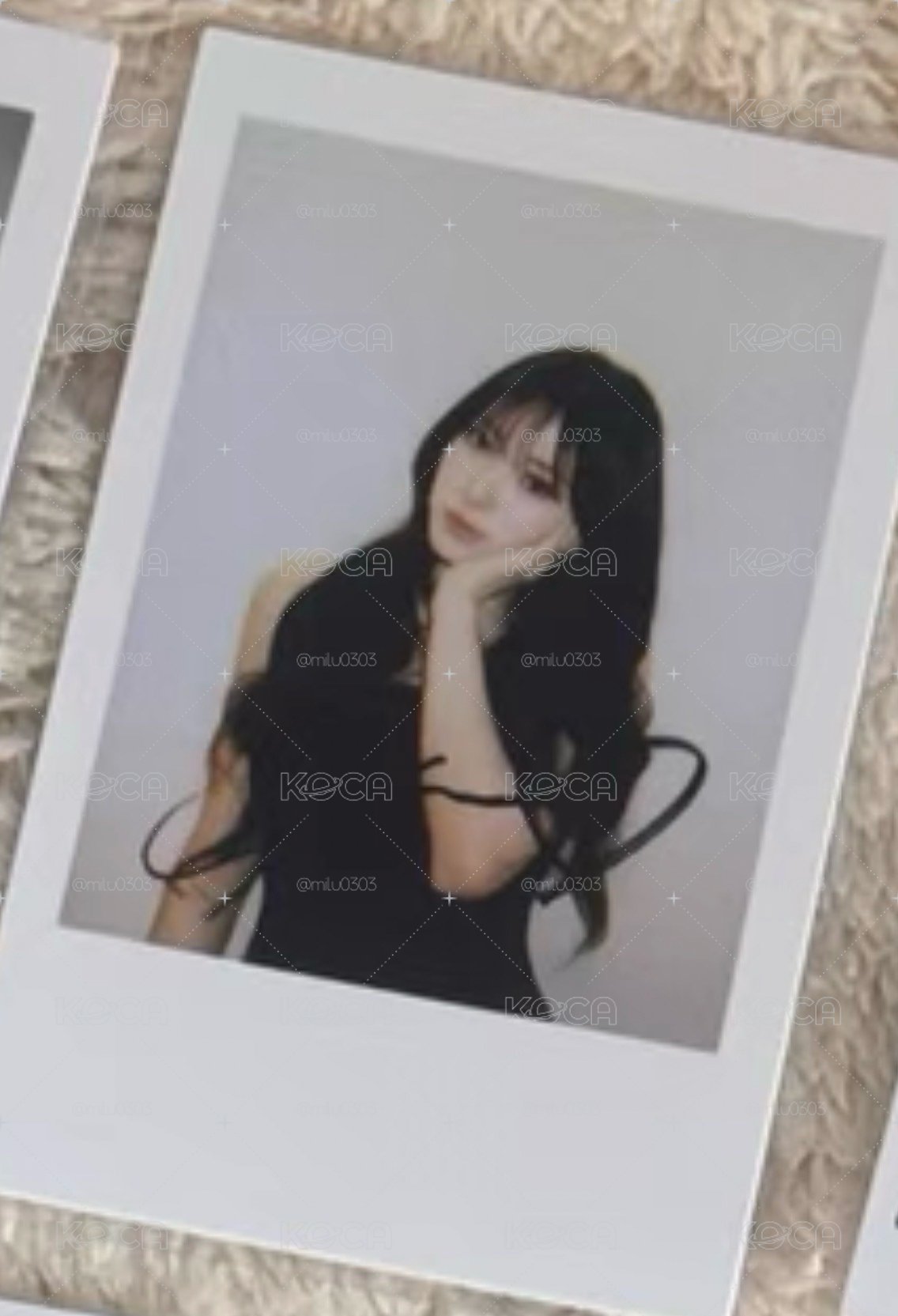 MEOVV Anna 上海簽售 親簽未公開拍立得 