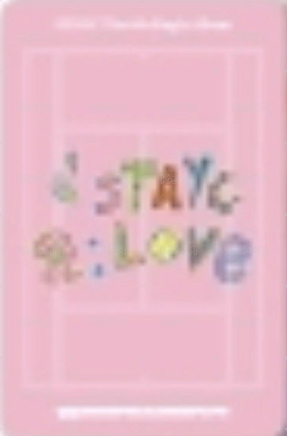 2:LOVE 快閃 03 周邊卡  背面