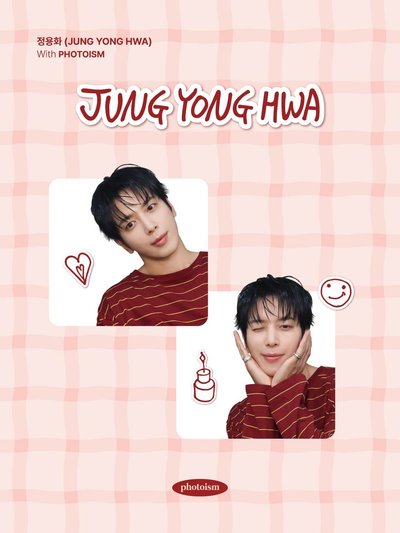 JUNG YONG HWA photoism 人生四格卡 代印 