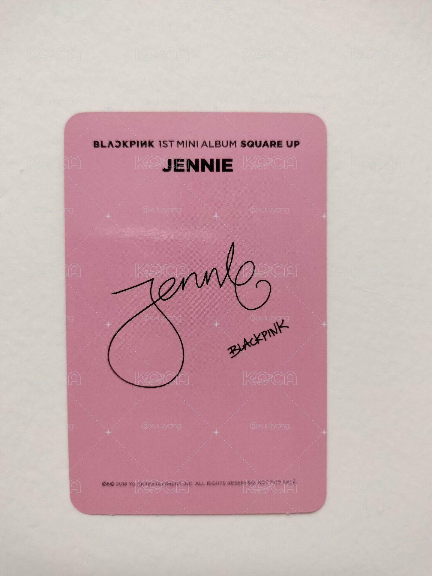 BLACKPINK迷一專卡 妮