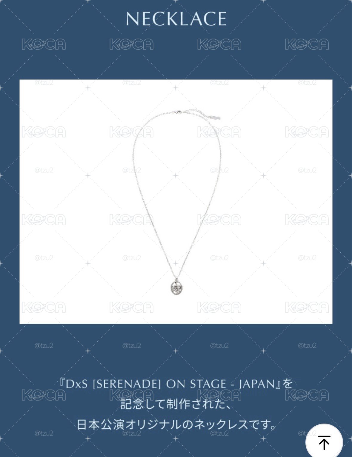 Seventeen DxS 項鍊 Serenade 演唱會 千葉場週 盤出 現貨