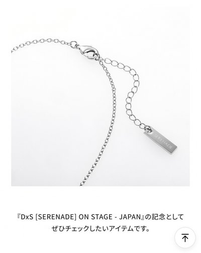 Seventeen DxS 項鍊 Serenade 演唱會 千葉場週 盤出 現貨